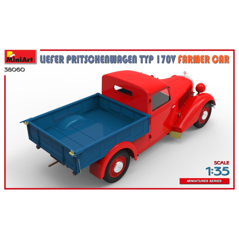 Voiture agricole, LIEFER "pritschenwagen" 170V - MINIART 38060 - 1/35