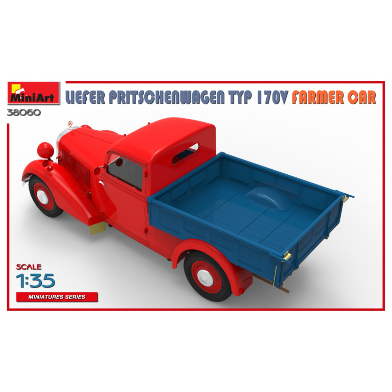 Voiture agricole, LIEFER "pritschenwagen" 170V - MINIART 38060 - 1/35