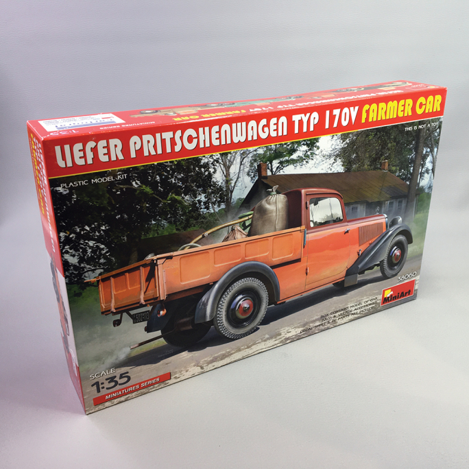 Voiture agricole, LIEFER "pritschenwagen" 170V - MINIART 38060 - 1/35