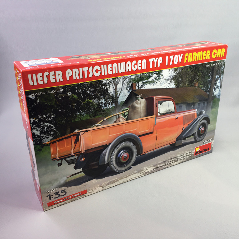 Voiture agricole, LIEFER "pritschenwagen" 170V - MINIART 38060 - 1/35