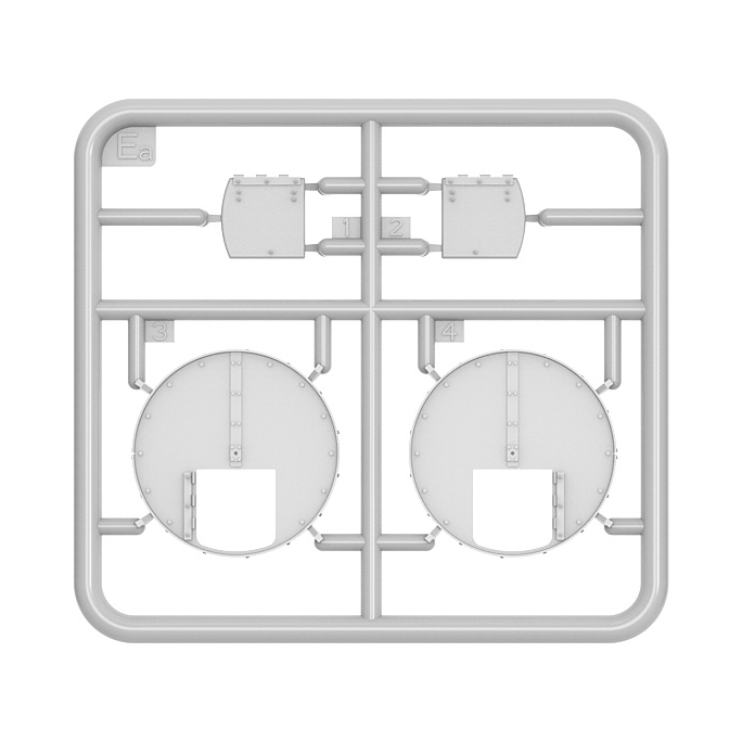 Voiture blindée Austin 3ème série, kit intérieur - MINIART 39012 - 1/35