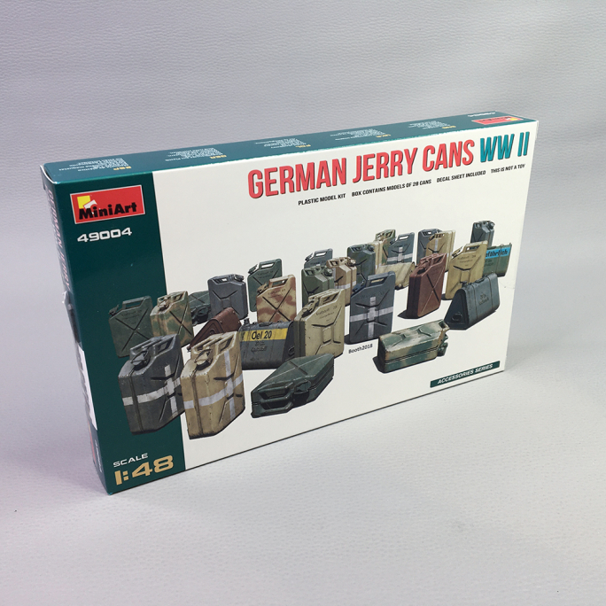 Jerrycans Allemands (x28) - MINIART 49004 - 1/48