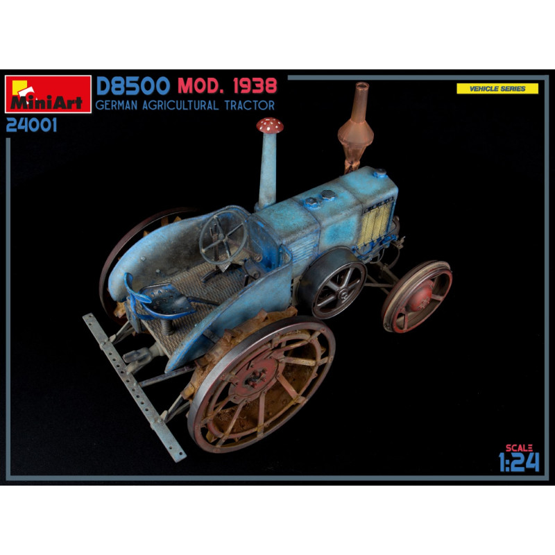 Tracteur agricole Allemand D8500, 1938 - MINIART 24001 - 1/24