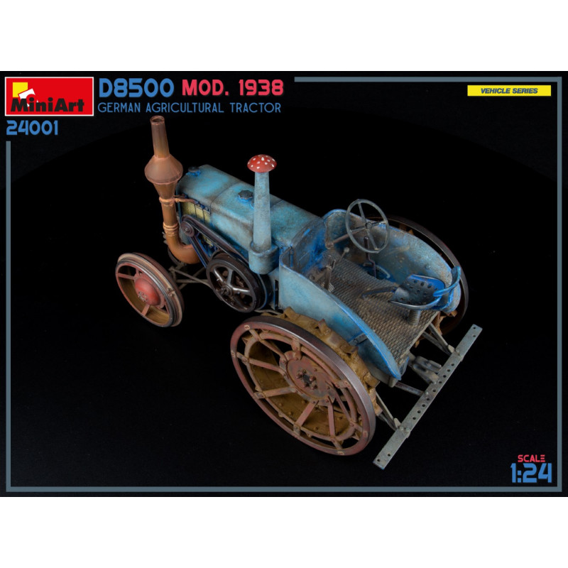 Tracteur agricole Allemand D8500, 1938 - MINIART 24001 - 1/24