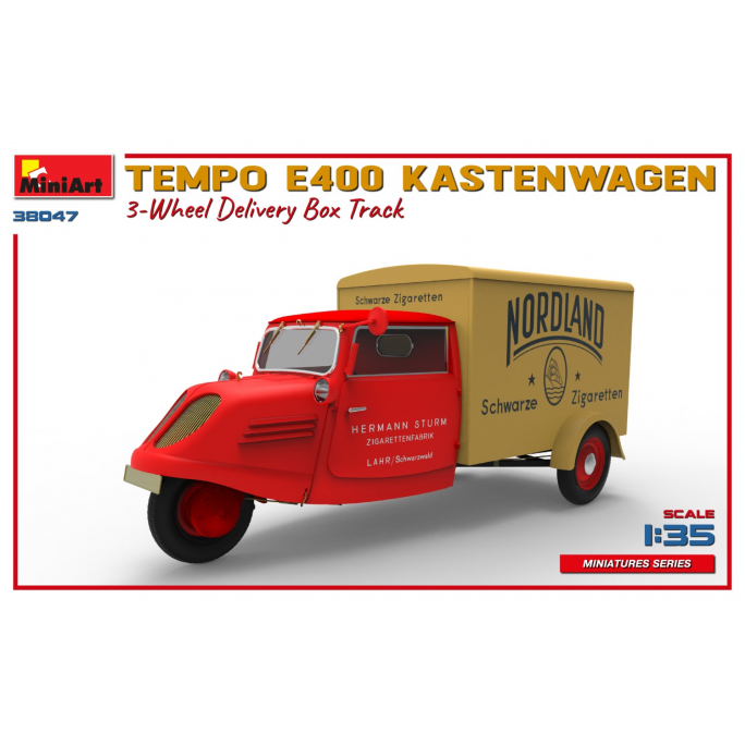 Camionnette de livraison, Tempo E400 - MINIART 38047 - 1/35