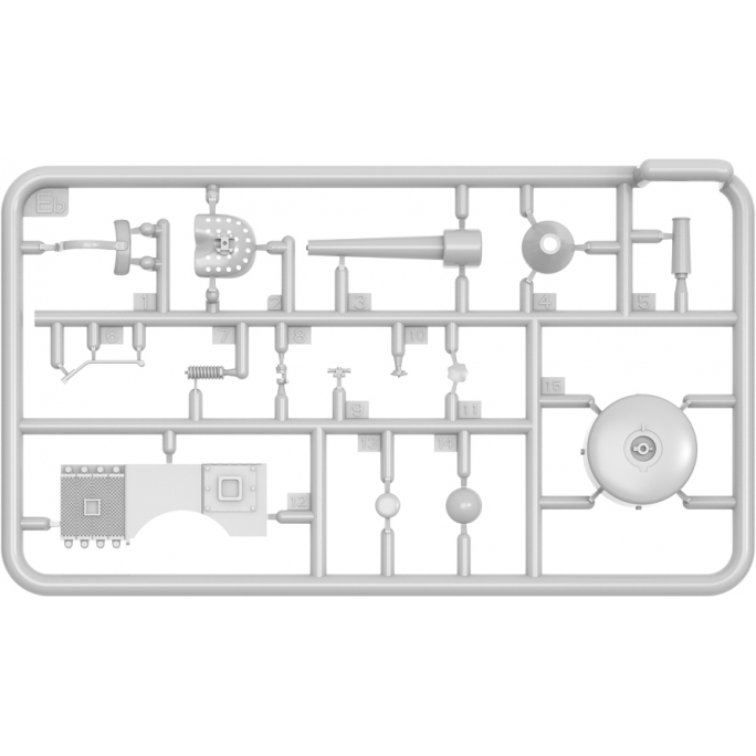 Tracteur industriel Allemand D8511, 1936 + Remorque - MINIART 38033 - 1/35