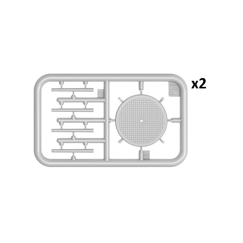 Mobilier Urbain "Terrasse" avec accessoires - MINIART 35647 - 1/35