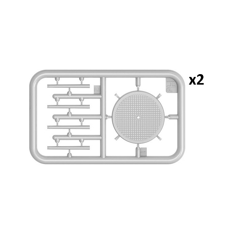 Mobilier Urbain "Terrasse" avec accessoires - MINIART 35647 - 1/35