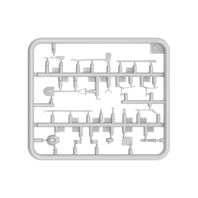 Ensemble d'outils - MINIART 35603 - 1/35