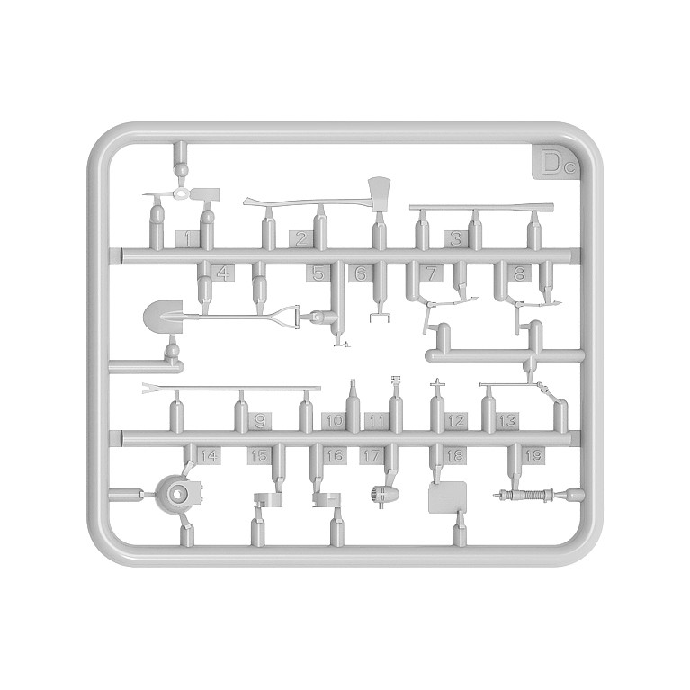 Ensemble d'outils - MINIART 35603 - 1/35