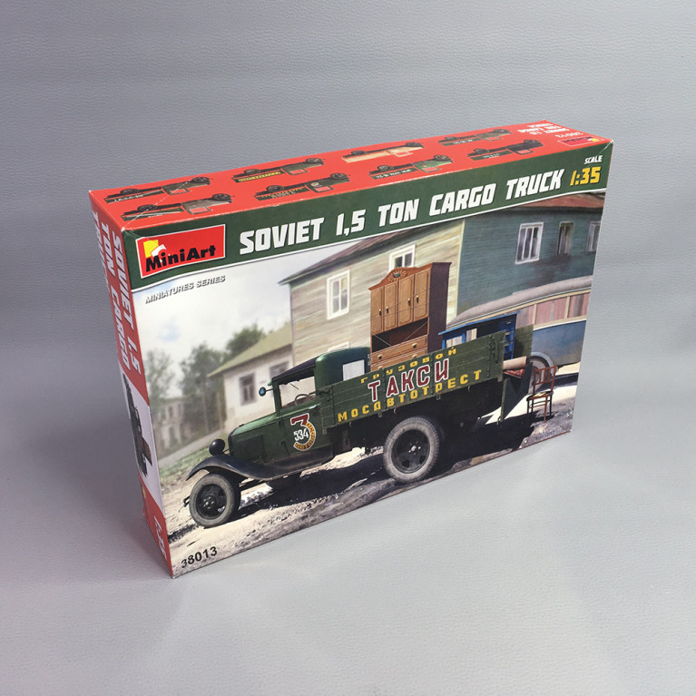 Camion / Pick Up Soviétique 1,5 Tonne - MINIART 38013 - 1/35