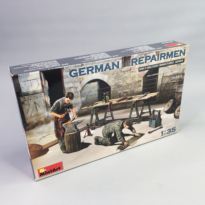 Figurines de Réparateurs Allemand - MINIART 35353 - 1/35