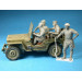 Figurines équipage de JEEP (Britannique) - MINIART 35058 - 1/35