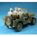 Figurines équipage de JEEP (Britannique) - MINIART 35058 - 1/35