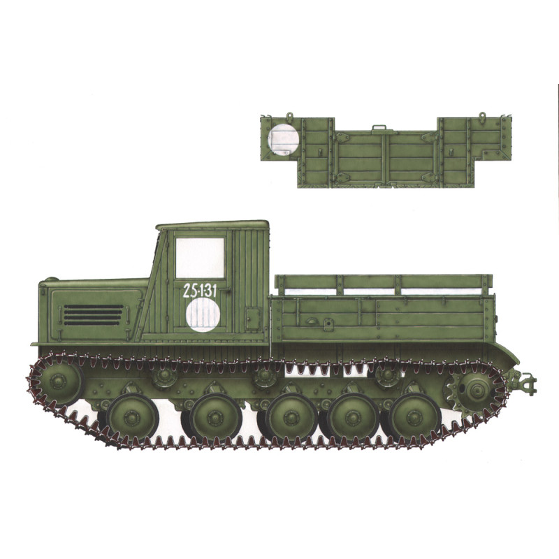 Camion / Tracteur Artillerie Ya-12 (Soviétique) - MINIART 35052 - 1/35