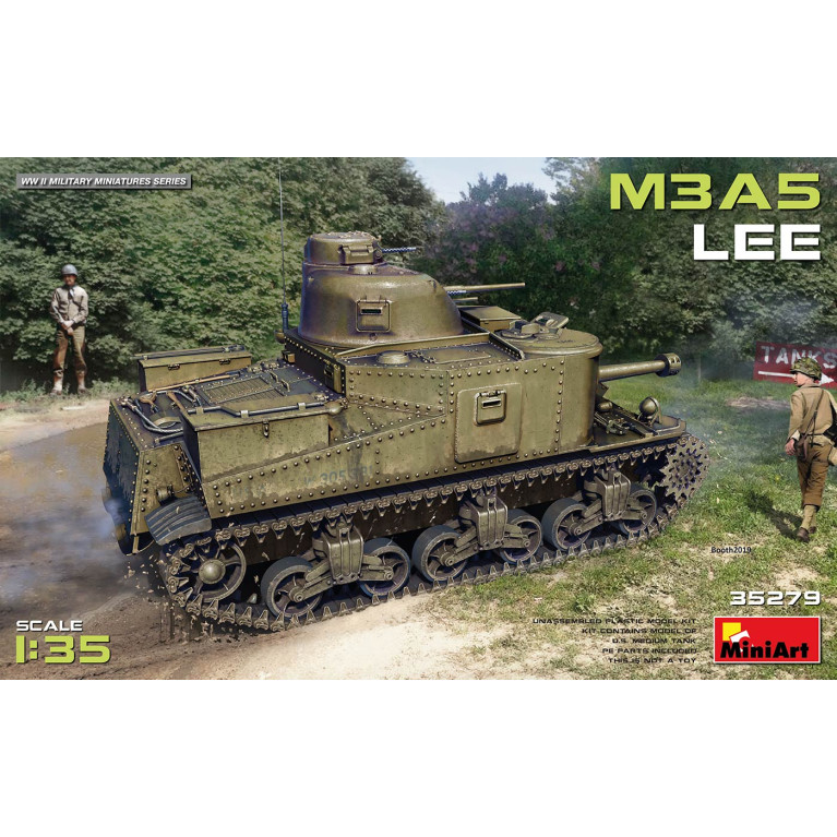 Char / Tank, M3A5 LEE (Américain) - MINIART 35279 - 1/35