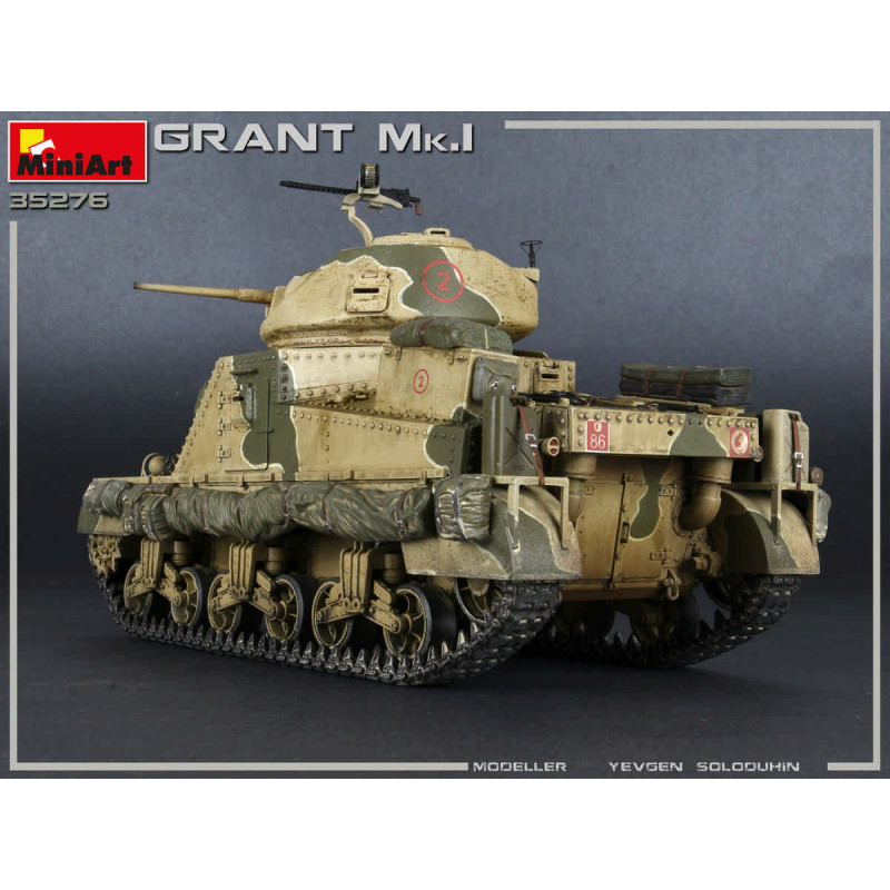 Char / Tank, Grant MK1 (Américain - Britannique) - MINIART 35276 - 1/35