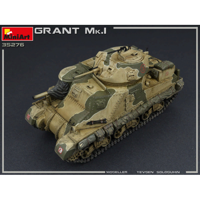 Char / Tank, Grant MK1 (Américain - Britannique) - MINIART 35276 - 1/35