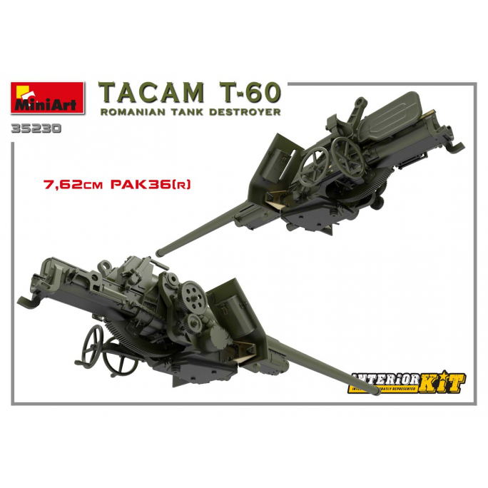 Destructeur de chars, TACAM T-60 (ROUMAIN) - MINIART 35230 - 1/35