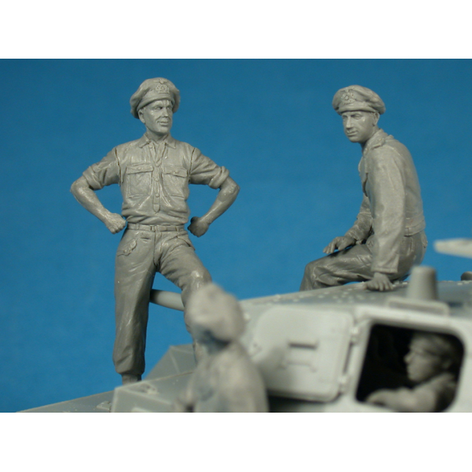 Figurines équipage de char Allemand (France 1940-44) - MINIART 35191 - 1/35