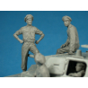 Figurines équipage de char Allemand (France 1940-44) - MINIART 35191 - 1/35