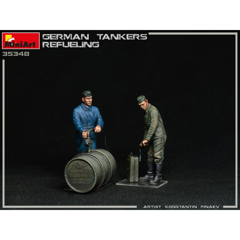 Set de bidons German tankers refueling  - 1/35 - MINIART 35348