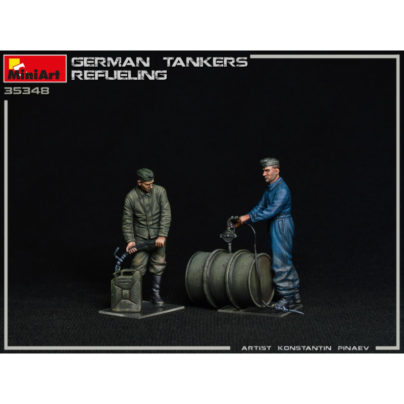 Set de bidons German tankers refueling  - 1/35 - MINIART 35348