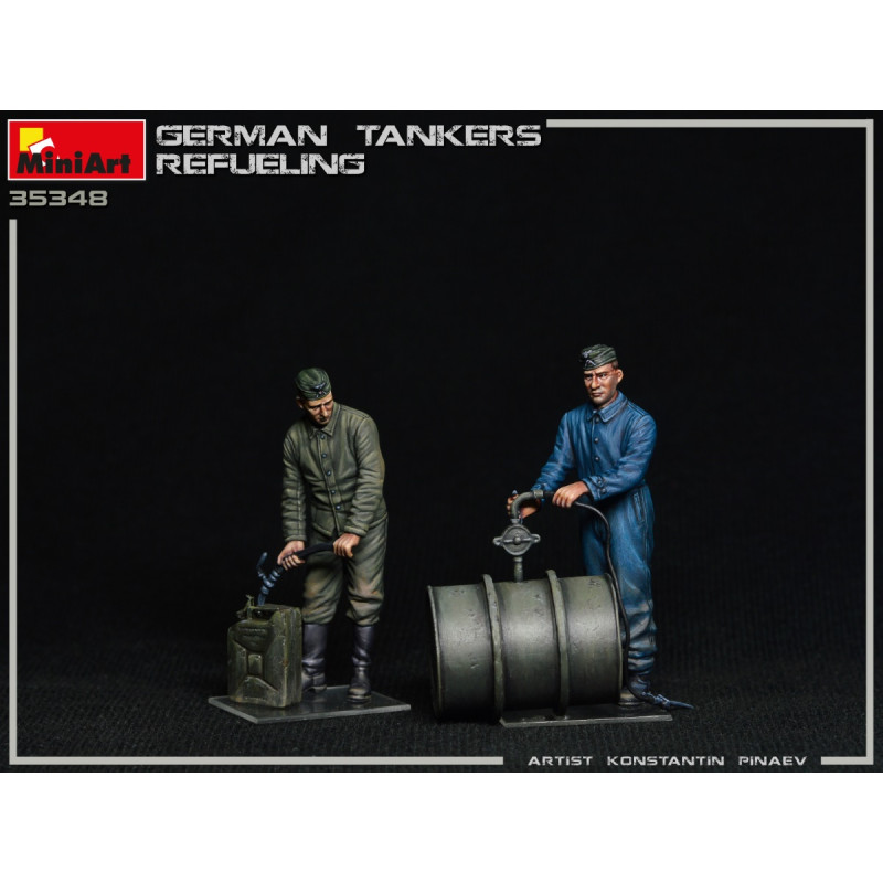 Set de bidons German tankers refueling  - 1/35 - MINIART 35348