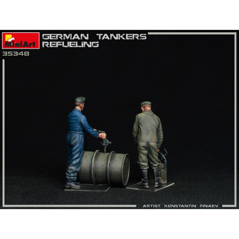 Set de bidons German tankers refueling  - 1/35 - MINIART 35348