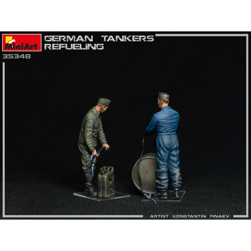 Set de bidons German tankers refueling  - 1/35 - MINIART 35348