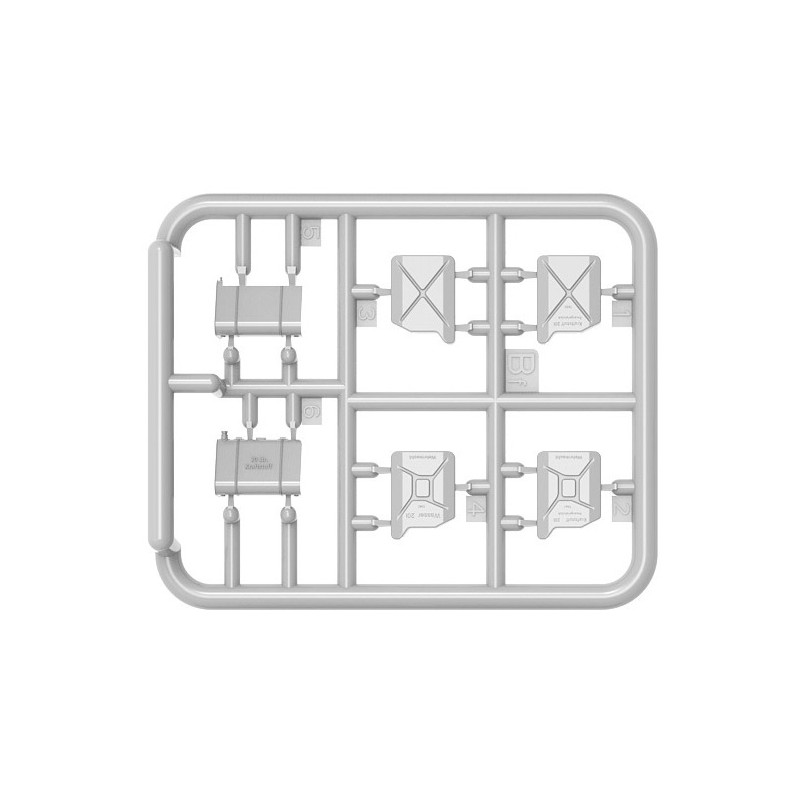 Set de bidons German tankers refueling  - 1/35 - MINIART 35348