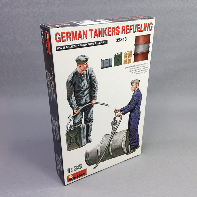 Set de bidons German tankers refueling  - 1/35 - MINIART 35348