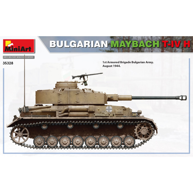 Tank Maybach T-IV H Bulgarie  - 1/35 - MINIART 35328