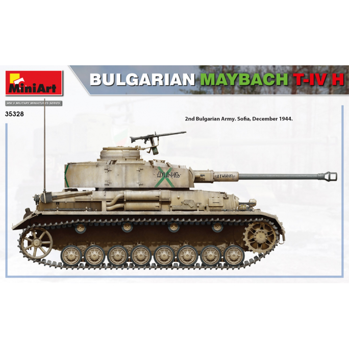 Tank Maybach T-IV H Bulgarie  - 1/35 - MINIART 35328
