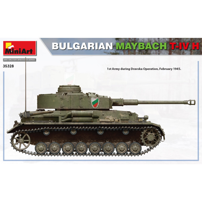 Tank Maybach T-IV H Bulgarie  - 1/35 - MINIART 35328