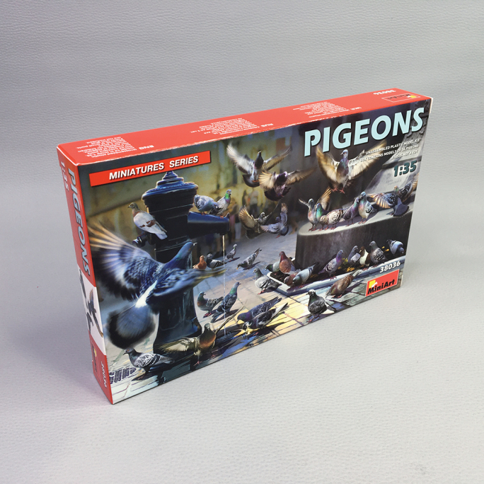 Set de pigeons  - 1/35 - MINIART 38036