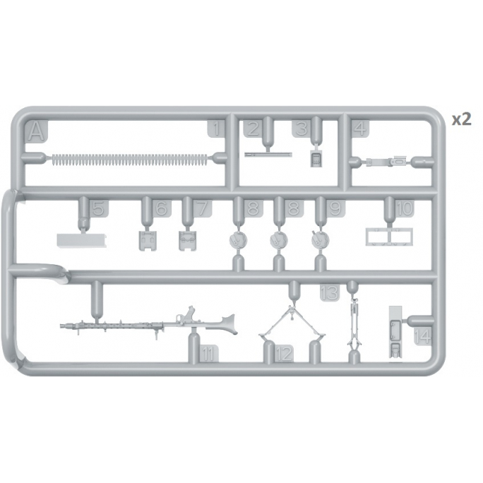 Set de mitrailleuse allemande  - 1/35 - MINIART 35250