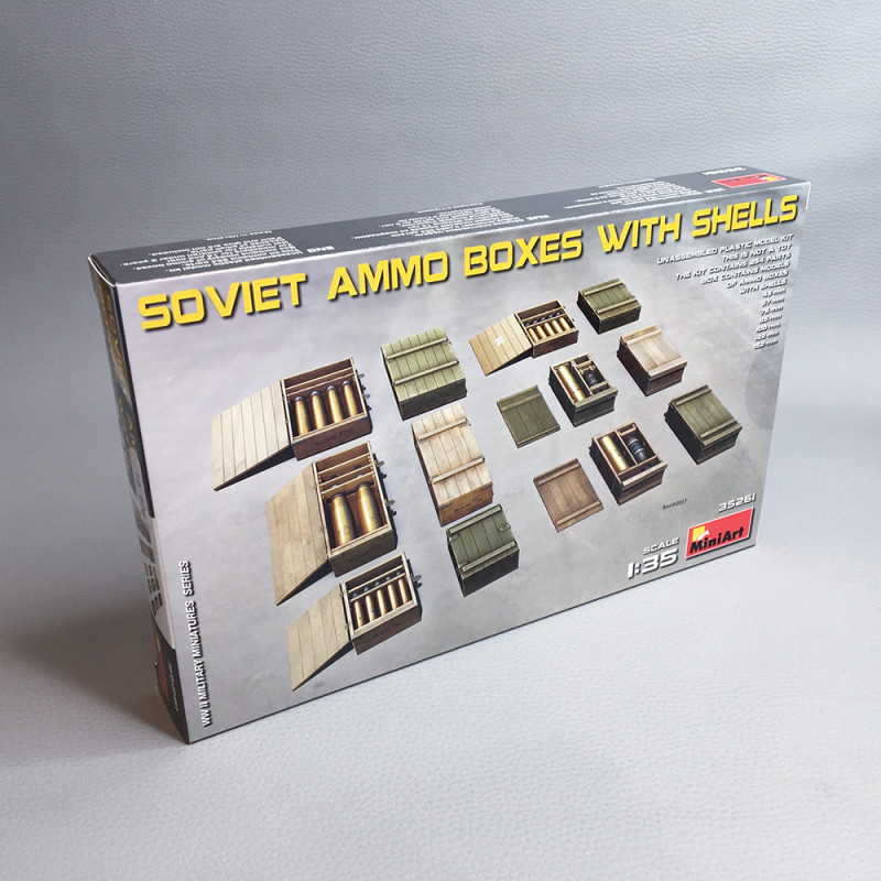 Caisses de munition soviétique  - 1/35 - MINIART 35261