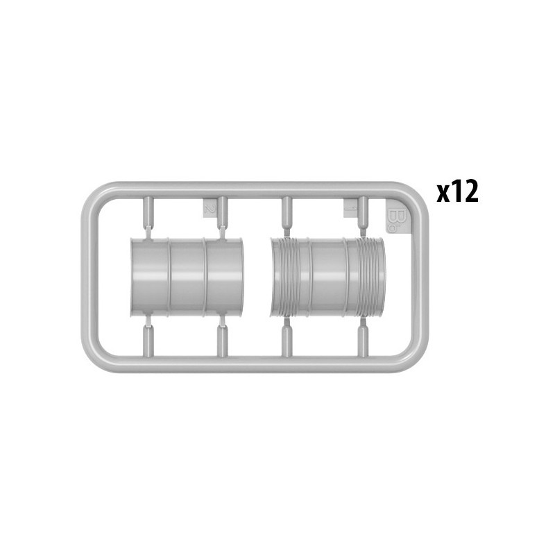 Bidons d'huile 200l  - 1/35 - MINIART 35615