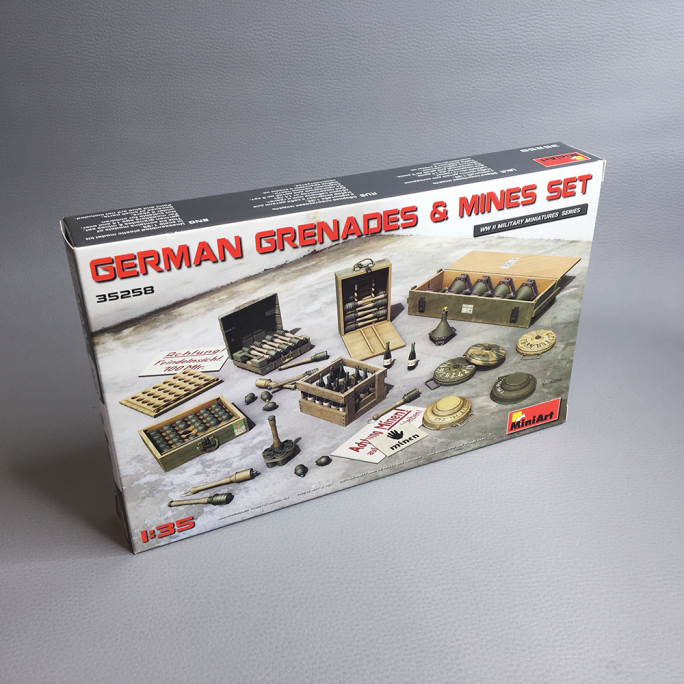 Mines et grenades allemande  - 1/35 - MINIART 35258