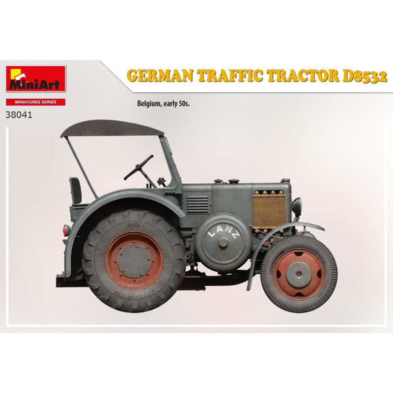 Tracteur german D8532  - 1/35 - MINIART 38041