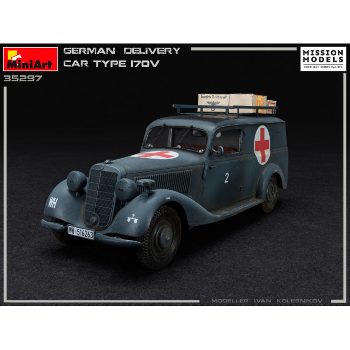 Voiture ambulance german type 170V  - 1/35 - MINIART 35297