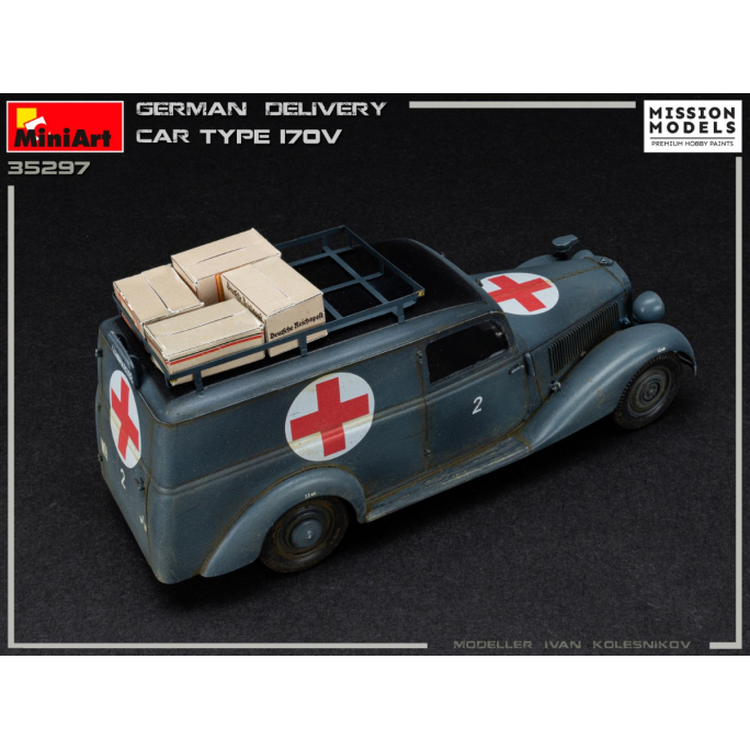 Voiture ambulance german type 170V  - 1/35 - MINIART 35297