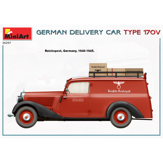 Voiture ambulance german type 170V  - 1/35 - MINIART 35297