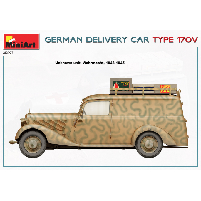 Voiture ambulance german type 170V  - 1/35 - MINIART 35297