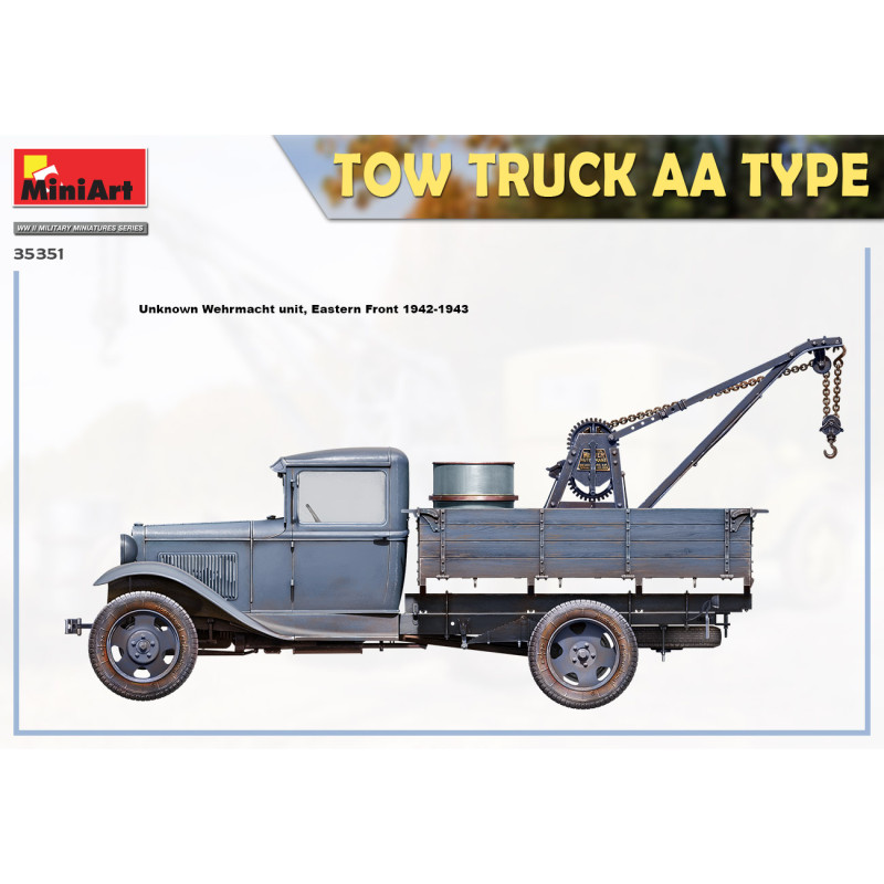 Camion grue tow truck AA  - 1/35 - MINIART 35351