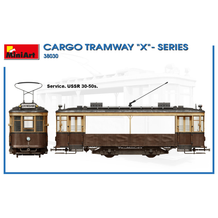 Tramway cargo X-séries  - 1/35 - MINIART 38030