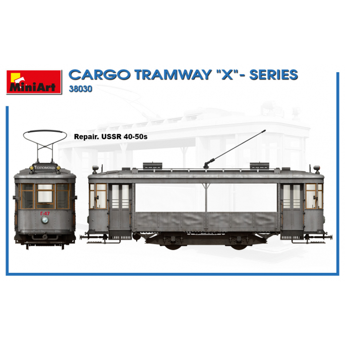 Tramway cargo X-séries  - 1/35 - MINIART 38030