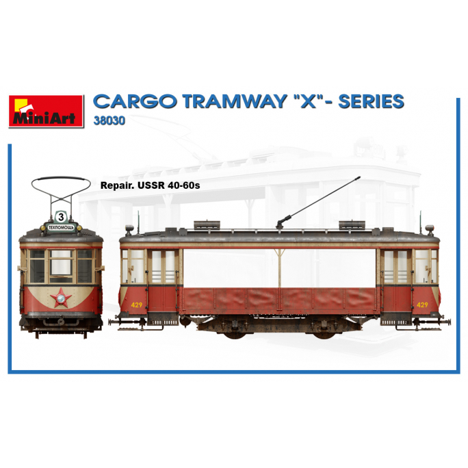 Tramway cargo X-séries  - 1/35 - MINIART 38030