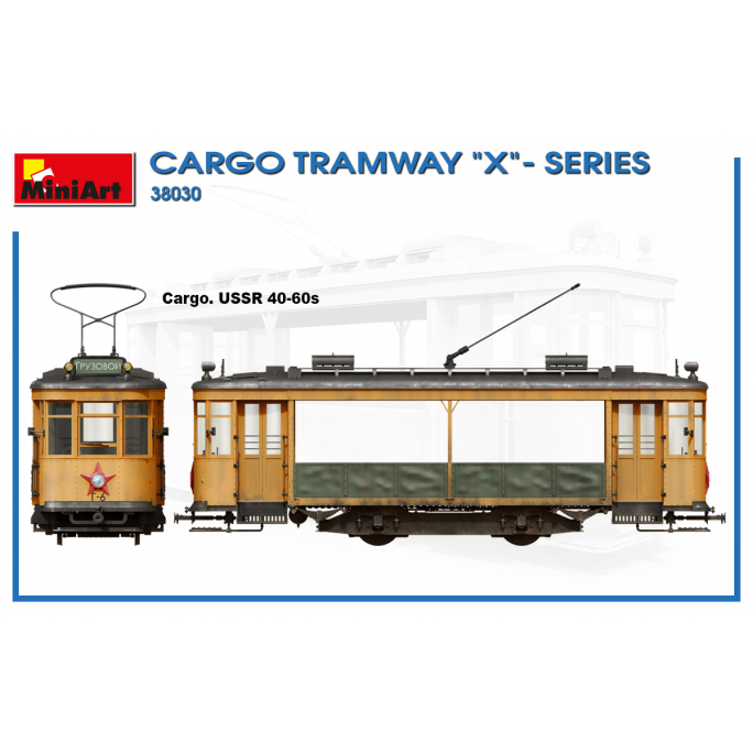 Tramway cargo X-séries  - 1/35 - MINIART 38030